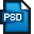 File Adobe PSD Icon